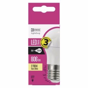 LED ΜΠΑΛΑΚΙ 8W 2700K ZQ1130