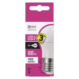 LED ΜΠΑΛΑΚΙ 8W 4100K ZQ1131