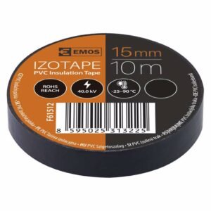Μονωτική ταινία EMOS PVC 10 μέτρα μαύρη F61512