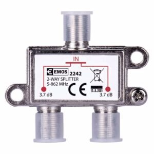 EMOS SPLITTER EU2242 2-WAY J0002