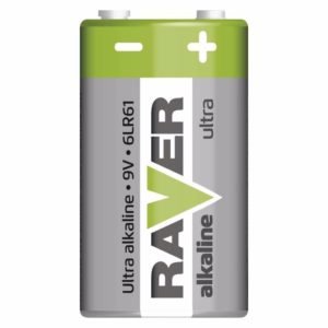 Μπαταρία RAVER Alkaline (9V) B7951