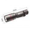 Φακός αλουμίνιου δυο σκάλες φωτισμού CREE LED Metal Flashligh Ultibright 70 340lm 3xAAA EMOS P3170 - Image 17