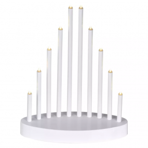 Κηροπήγιο Λευκό LED- EMOS ZY2107