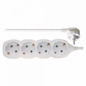 Emos Πολύπριζο 4 Θέσεων 1,5m Καλώδιο (3×1)- P0421