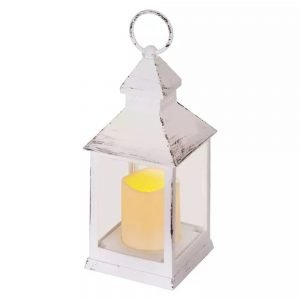 Διακοσμητικό Φανάρι- LED DCLV01- Άσπρο