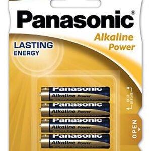 Panasonic Alkaline Power Μπαταρίες AA 1.5v – 4τμχ