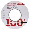 ΚΑΛΩΔΙΟ ΔΙΠΟΛΙΚΟ ΑΘΩΡΑΚΙΣΤΟ 2x0.75mm 100m ΜΑΥΡΟ S8270 - Image 4