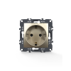 PRIME ΠΡΙΖΑ ΣΟΥΚΟ ΑΣΦΑΛΕΙΑΣ 1x2P+E 16A 250VAC IP20 MAT ΣΑΜΠΑΝΙΖΕ 1000116004