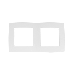 PRIME Πλαισιο 2 Θεσεων IP20 Λευκο 1000119101