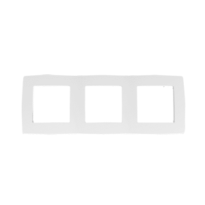 PRIME Πλαισιο 3 Θεσεων IP20 Λευκο 1000119201