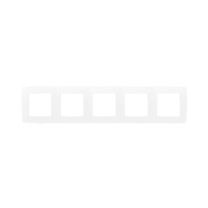 PRIME Πλαισιο 5 Θεσεων IP20 Λευκο 1000119401