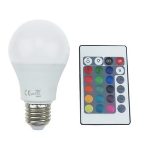 LED SMD A60 E27 230V 8W IR Rgb+3.000k 270° 650lm Ra80 – A608RGBWN