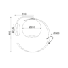 ACA ΕΠΙΤΟΙΧΙΟ ΦΩΤΙΣΤΙΚΟ IPARELLE – DCR17501W - Image 2