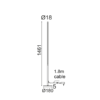 ACA ΕΠΙΔΑΠΕΔΙΟ ΦΩΤΙΣΤΙΚΟ AVENUE – ZM16LEDF148WH - Image 2