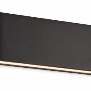 Απλικα LED Πλακε UP & DOWN 2χ12w 3000K Λευκο Αλουμινιου