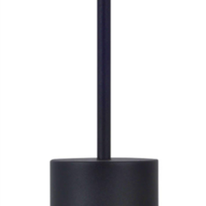 Πορτατιφ HERA Μαυρο 3000K DIM Επαναφορτιζομενο