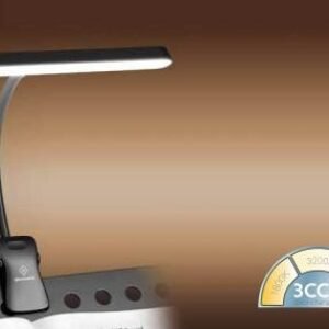 Φωτιστικό Γραφείου Αναλογιου Μαυρο 3cct Επαναφορτιζομενο 17-00948-2