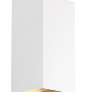 Απλικα LED Κυβος 2χ10w 3CCT Λευκο Αλουμινιου UP & DOWN