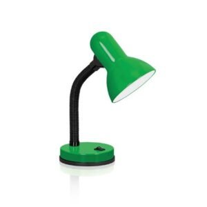 Φωτιστικό Γραφείου Πράσινο Ε27 με Καλώδιο και Διακόπτη 17-00104-13