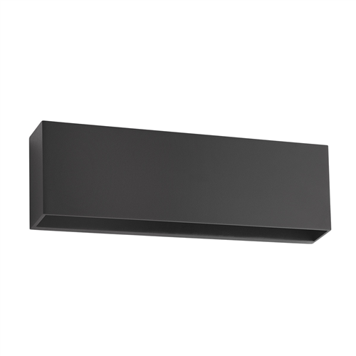 Απλικα LED DOWN 6W 3000K Ανθρακι Πλαστικο