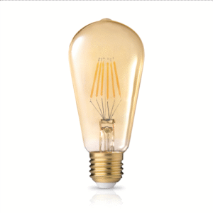 LED FILAMENT DIMABLE ST64 GOLDEN E27 8W 2200k 720LM 360D ΦOSME
