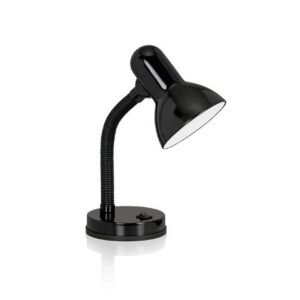 Φωτιστικό Γραφείου Μαύρο Ε27 με Καλώδιο και Διακόπτη 17-00104-2