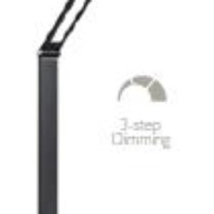 Φωτιστικό Γραφείου LED 10W 3step DIM 3CCT Μαύρο Αναδιπλούμενο 17-00144-2