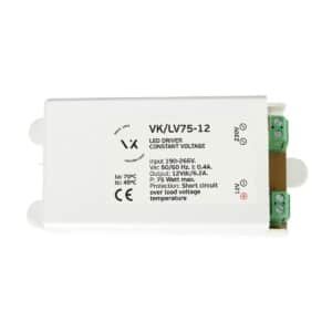 Τροφοδοτικό Led 12V 75W. IP20