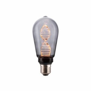 Λάμπα LED Smoky Glass ST64 DNA 3.5W E27 Dimmable (1800K)