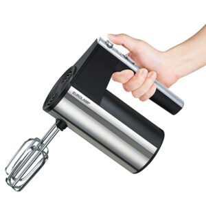 Μίξερ χειρός EUROLAMP inox (400W, 5 ταχύτητες + Turbo)
