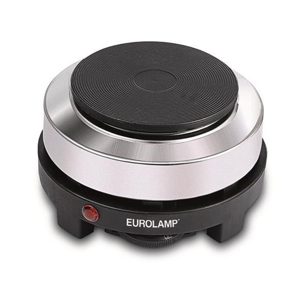 Εστία Εμαγιέ Μονή Eurolamp Inox 500 W (300-70035)