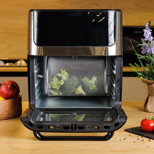 Eurolamp Φριτέζα Αέρος XXL 12L 1800W με Ψηφιακή Οθόνη & Παράθυρο Παρατήρησης – Κωδικός: 300-70044 - Image 4