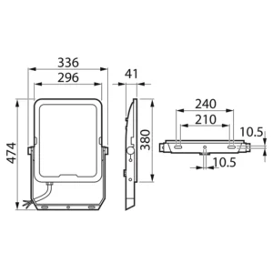 Philips Προβολέας LED 200W All-In Multi-CCT IP65 | 220-240V