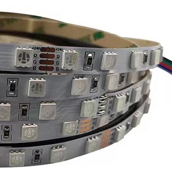Eurolamp Ταινία LED SMD 24 V RGB IP20 Ρολό 5 m — 145-73404