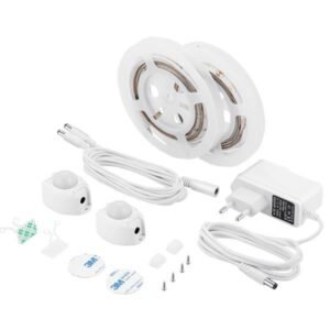 Eurolamp Ταινία LED SMD 12 V 3000K IP65 Συσκευασία 2 × 1.2 m — 145-70020