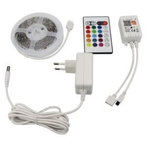 Eurolamp Ταινία LED SMD 200-240 V RGB IP20 Ρολό 3 m — 145-70047