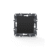 PRIME Διακοπτης Απλος με Κλιπ 1P 10AX 250VAC IP20 MAT Ανθρακι 1000110005