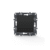 PRIME Διακοπτης Αλερετουρ με Κλιπ 1P 10AX 250VAC IP20 MAT Ανθρακι 1000110105