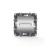 PRIME Μπουτον Επιγραφης & LED Λυχνια (12vac) με Κλιπ 1P 10A 250VAC IP20 MAT Αλουμινιο 1000112103