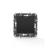 PRIME Μπουτον Ρολλων με Κλιπ 1-1P 10A 250VAC IP20 MAT Ανθρακι 1000112205