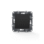 PRIME Μπουτον Απλο με Κλιπ 1P 10A 250VAC IP20 MAT Ανθρακι 1000112305