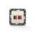 ACA PRIME Πριζα Ηχειων Διπλη με Κλιπ 36-230VAC Ιβουαρ – 1000113602