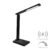 Φωτιστικό Γραφείου LED 6W & USB & WIRELESS CHARGER Μαύρο 3step DIM 17-00115-2