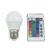 LED SMD BALL E27 230V 4W IR RGB+3000K 120° 300Lm Ra80 – G45427RGBWN