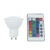 LED SMD GU10 230V 5W IR RGB+3000K 75° 400Lm Ra80 – GU105RGBWN